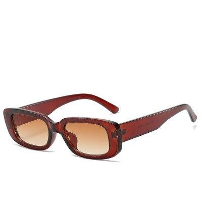 2021 Brand Designer Retro Rectangle  Sunglasses For Men And Women-Unique and Classy