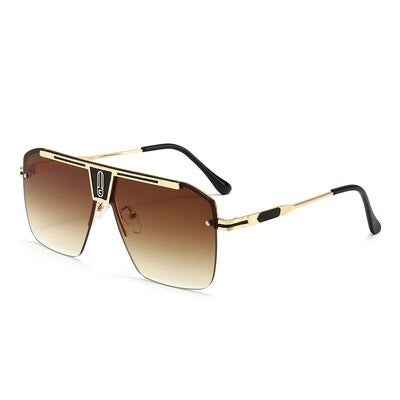 2021 Modern Vintage Metal Frame Style Sunglasses For Unisex-Unique and Classy