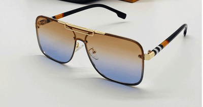 2021 New Men Square Luxury Brand One Piece Frameless Sunglasses For Men And Women-Unique and Classy