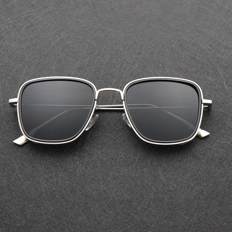 Fashion Square Metal Frame New Steampunk Sunglasses For Men And Women-Unique and Classy