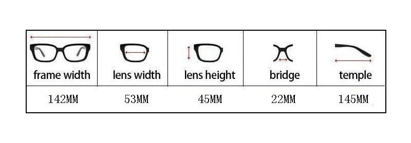 Vintage Fashion Acetate Anti Blue Light Clear Lens Classic Square Eyeglasses Spectacle Frame For Men And Women