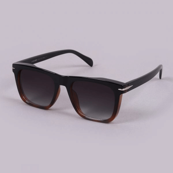 Beckham Style Shaded Black Square Sunglasses For Unisex -Unique and Classy