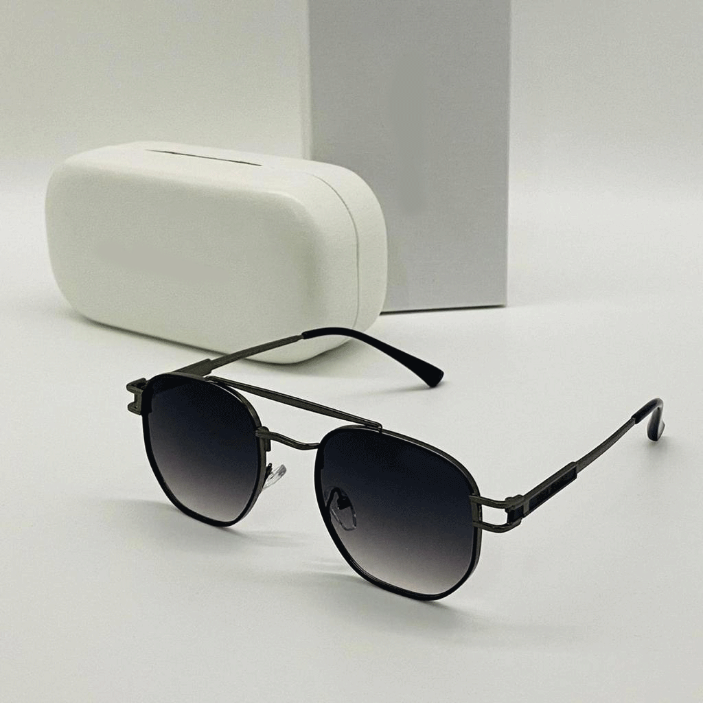 Classy Square Candy Sunglasses With Metal Frame For Men And Women-Unique and Classy