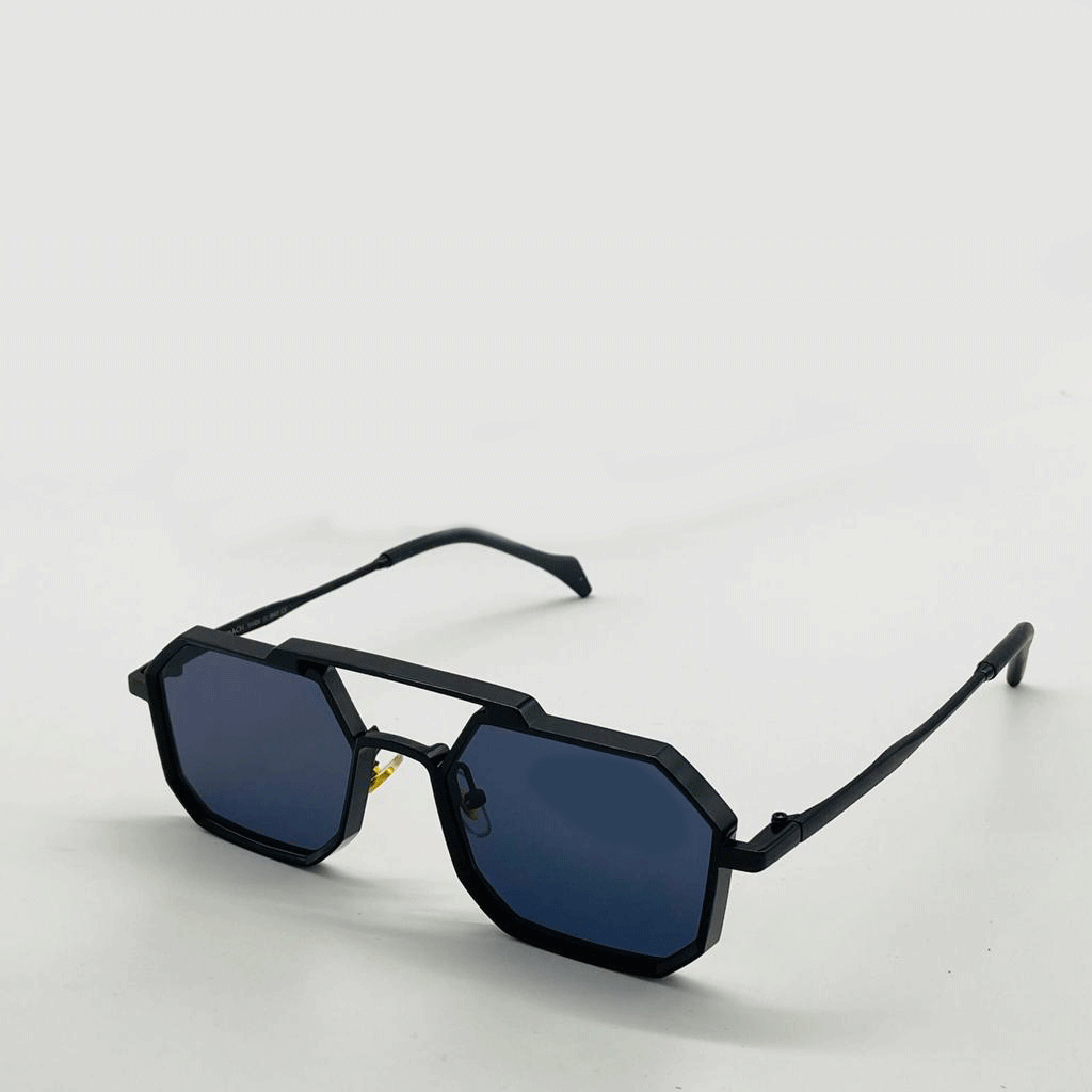 Vintage Hexagon Style Metal Sunglasses For Unisex-Unique and Classy