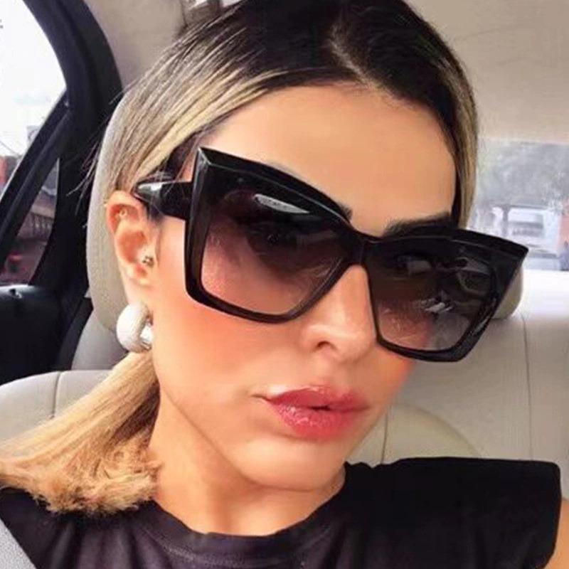 2021 Classic Vintage Cat Eye Square Frame High Quality Retro Fashion Brand Designer Sunglasses For Men And Women-Unique and Classy